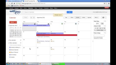 Create A New Google Calendar
